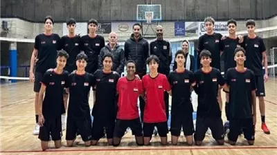 قائمة منتخب مصر للناشئين في بطولة إيطاليا الودية للكرة الطائرة