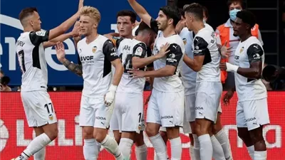 فالنسيا يضرب ليفانتي بثنائية نظيفة في الدوري الإسباني