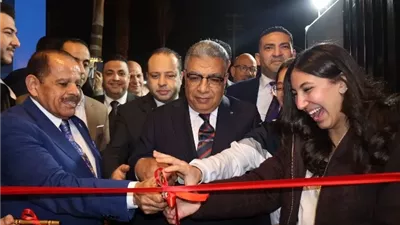 محافظ الدقهلية يفتتح ملاعب ومنشآت جديدة بنادي جزيرة الورد