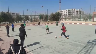 700 طالب شاركوا في بطولة دوري الأقاليم بجامعة قناة السويس