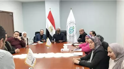 الدكتور شفيق يترأس الأجتماع التوجيهى اليومى لمديري الادارات