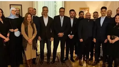 لقاء مع الجالية المصرية.. في التشيك