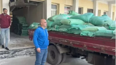 ضپط 5500 كيلو بلدى مدعم قبل بيعها بالسوق السوداء بالشرقية