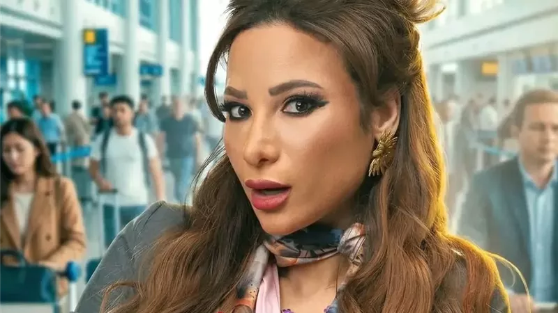 الفنانة غادة طلعت