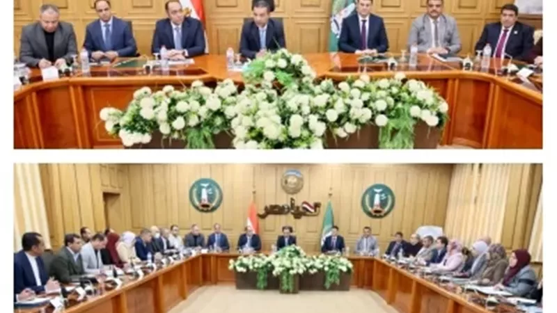 أول إجتماع لمحافظ