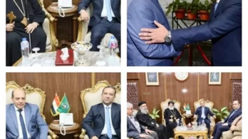 محافظ المنوفية يستقبل