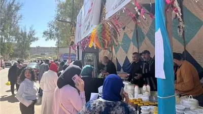 جامعة أسيوط تختتم معرض «أهلاً رمضان» وسط إقبال واسع