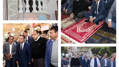 من المسجد إلى المستشفى I تحركات مكثفة لمحافظ المنوفية