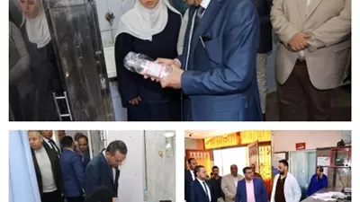 محافظ المنوفية يحيل 17 موظفًا بمستشفى بركة السبع للتحقيق