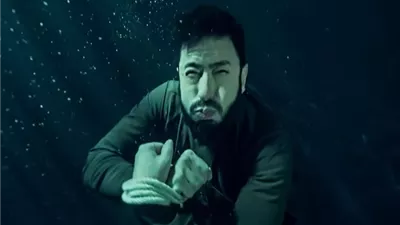 انقاذ صابر من الغرق فى 