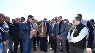وزيرة الإسكان تتفقد 