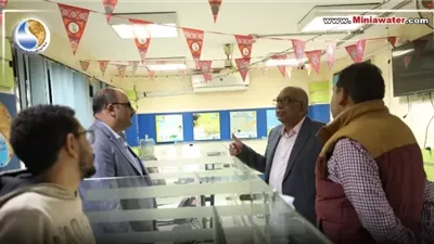 رئيس مياه المنيا يوجه بالعمل لفترة مسائية تيسيراً على المواطنين