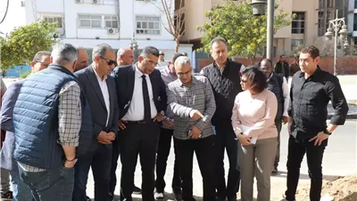 محافظ البحر الأحمر يتفقد كسر خط مياه بالممشى