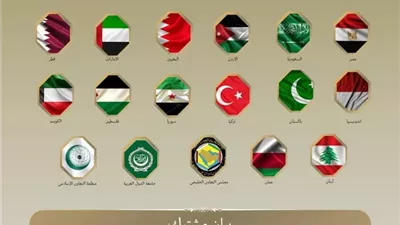 بيان مشترك لدول ومنظمات إسلامية وعربية تحذّر من استمرار سياسات إسرائيل التوسّعية