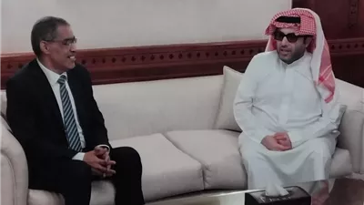 وزير الدولة للإعلام يستقبل تركي آل الشيخ رئيس هيئة الترفيه بالمملكة العربية السعودية