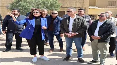 محافظ الجيزة يتفقد منطقة نزلة السمان لمتابعة مشروعات التطوير