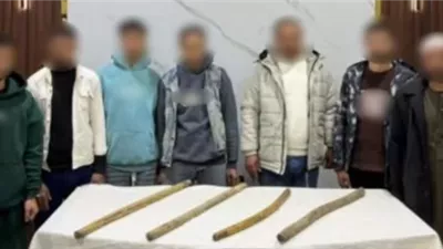 بسبب الوقوف أمام محل.. كشف ملابسات فيديو مشاجرة بالأسلحة البيضاء
