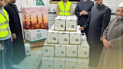 أوقاف السويس تطلق قافلة الخير لتوزيع المساعدات الرمضانية