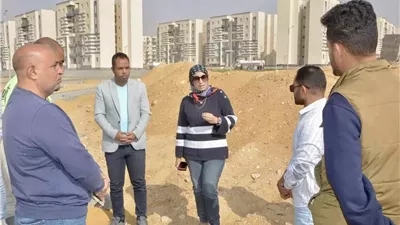 متابعة مكثفة لمشروع الإسكان الحر بالسويس .. صور