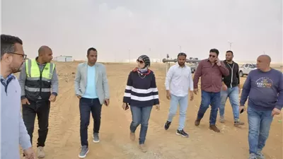 تحرك ميداني لدعم مياه الشرب والصرف بالسويس الجديدة