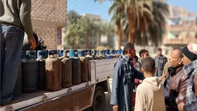 ضخ 29 ألف أسطوانة بوتاجاز بمختلف المراكز بقنا