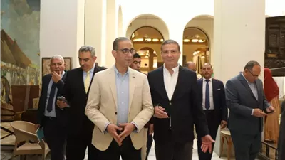 وزير الزراعة ومحافظ الجيزة يتفقدان المتحف الزراعي ويشيدان بأعمال