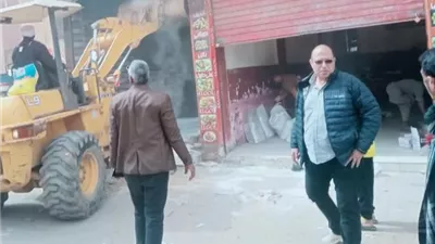 جهاز مدينة بدر يغلق 15 محل بـ