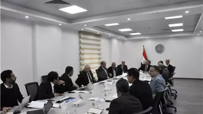 رئيس جامعة المنيا يشارك في اجتماع وزير التعليم العالى