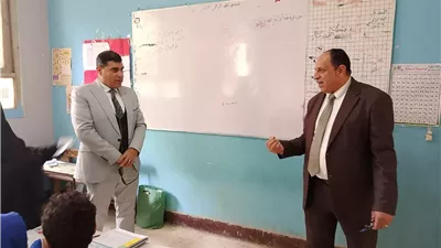 غراب في جولة ميدانية لعدد من الإدارات لتحقيق الانضباط داخل مدارس القليوبية