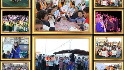 قافلة لمكافحة الإدمان بحدائق أكتوبر ضمن قوافل السعادة لـ