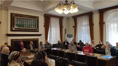 اجتماع موسع لوحدة ضمان الجودة بكلية طب قصر العيني