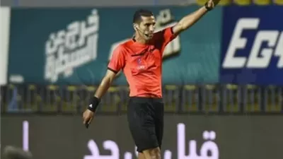 محمود ناجي حكما لمباراة الزمالك وبيراميدز غدا