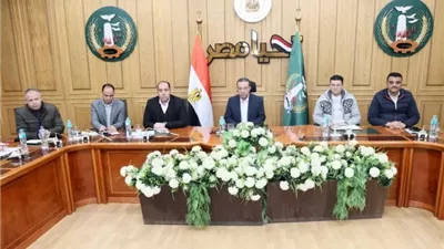 تفاصيل لقاء محافظ المنوفية بمسؤولي التموين والتضامن والأوقاف