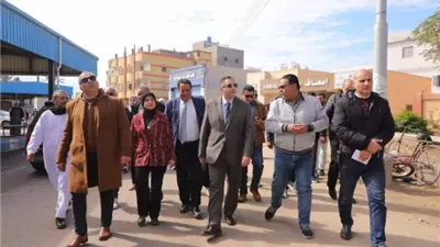 محافظ دمياط يواصل جولاته المفاجئة