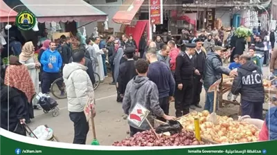 رفع الإشغالات من حي ثان الإسماعيلية