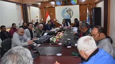 متابعة مشروع الصرف الصحى المتكامل بقرى إسنا والطود جنوب الأقصر