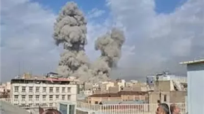 انفجار صاروخ برأس إنشطارى فى إسرائيل