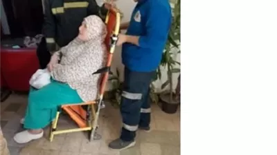 أمن القاهرة يستجيب لاستغاثة سيدة مريضة وينقلها للمستشفى