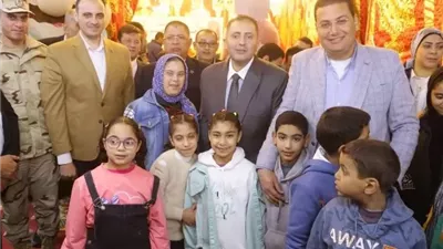 محافظ دمياط يشارك بحفل إفطار الأيتام وذوى الهمم
