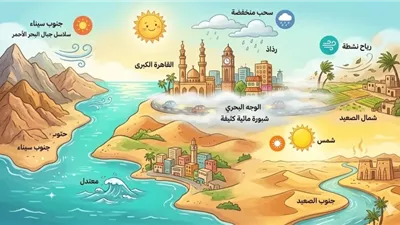 طقس الجمعة 6 مارس 2026 .. تحذير من الشبورة وسقوط أمطار خفيفة