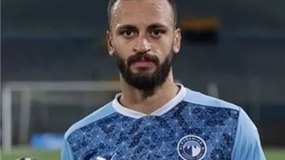 مروان حمدى يحسم نتيجة الشوط الاول لصالح بيراميدز أمام الحدود