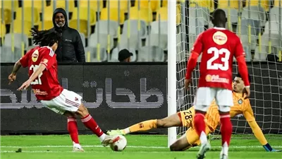 الأهلى يكتسح المقاولون بثلاثية فى الدورى