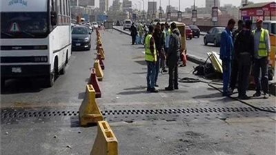 غلق جزئي لمطلع ومنزل المحور بشارع السودان بالجيزة