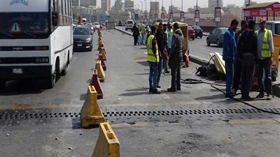 المرور: غلق جزئي بكوبري أكتوبر لمدة يومين
