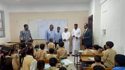 تنفيذ المبادرة القومية للكشف على فيروس سي وانتظام الدراسة بمدارس قرى البنجر بالحمام