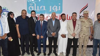 الغرابلى يتابع إنطلاق مبادرة نور حياة للكشف على 30 ألف طالب خلال المرحلة الأولى بمطروح