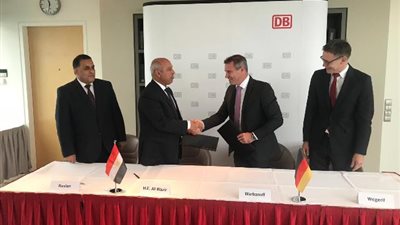اتفاقية تعاون للخدمات الاستشارية والتدريب بين سكك حديد مصر وألمانيا