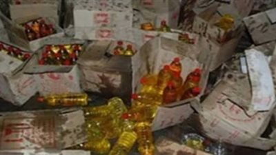ضبط صاحب مخزن وبحوزته 19 طن سكر وزيت مجهول المصدر بدار السلام