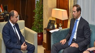 وزير الصناعة يبحث سبل التعاون مع نظيره الروسى