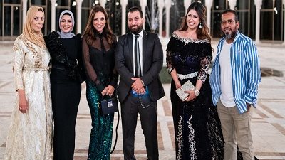 تكريم البارودى وعز ويحيى على هامش مهرجان الايام الدولية بالجزائر